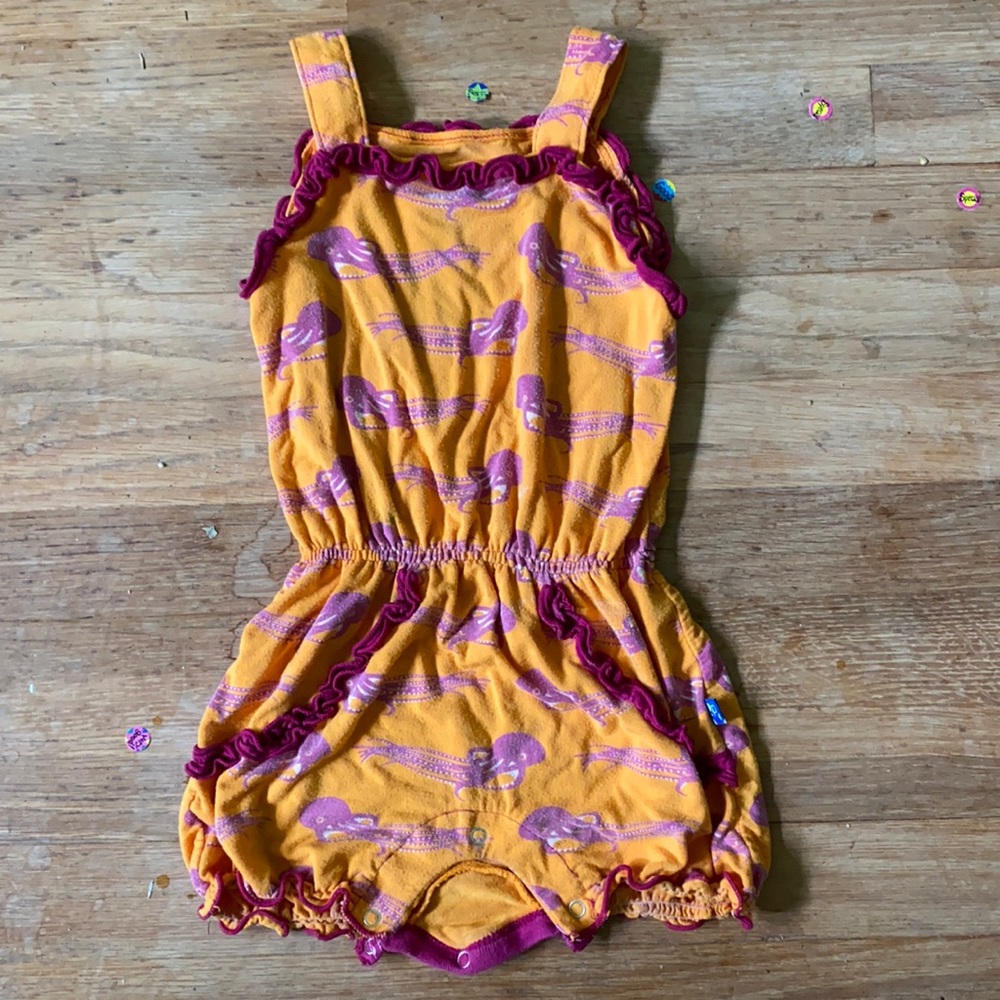 Kickee Pants jelly fish romper.